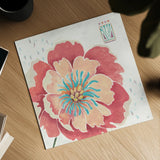 Happy Meadow X by Daphne Brissonnet. Shown as a detailed flat fine art print, highlighting archival giclee quality. Available as an archival giclee rolled canvas, fine art paper, or poster print. SKU 74041a.