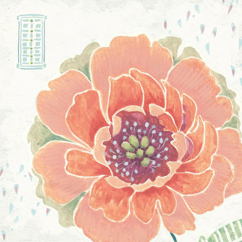 Happy Meadow XI by Daphne Brissonnet. SKU 74042a. Archival Giclee Fine art print for wall decor.