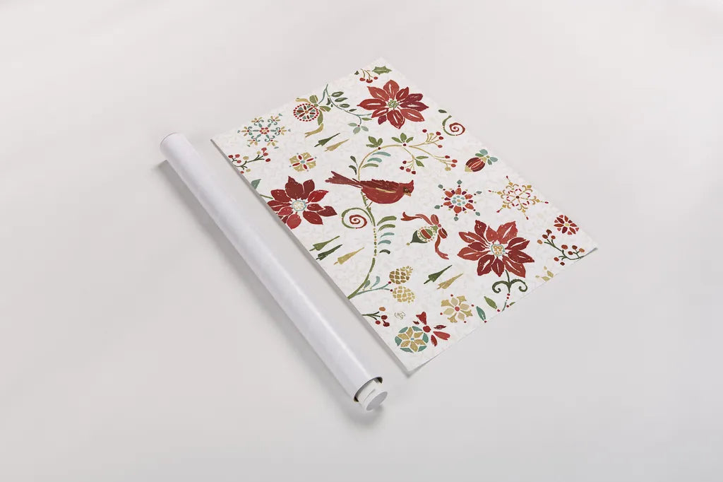 Holiday Impressions I by Daphne Brissonnet. shown as a rolled paper print. Available as archival giclee rolled canvas, fine art paper, or poster print. SKU 31961i.