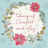 Holiday Toile IV by Daphne Brissonnet. SKU 53540a. Archival Giclee Fine art print for wall decor.