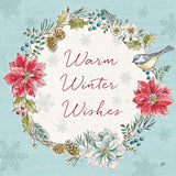 Holiday Toile V by Daphne Brissonnet. SKU 53541a. Archival Giclee Fine art print for wall decor.