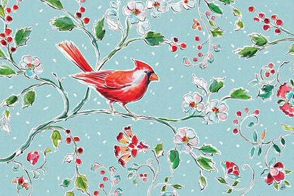 Holiday Wings I Blue by Daphne Brissonnet. SKU 36747i. Archival Giclee Fine art print for wall decor.