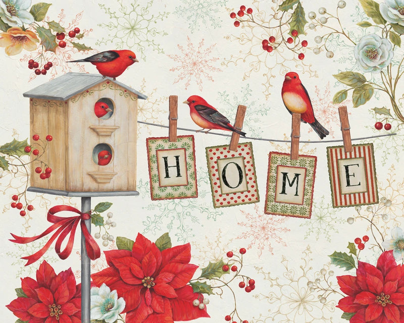 Holiday Wings II by Daphne Brissonnet