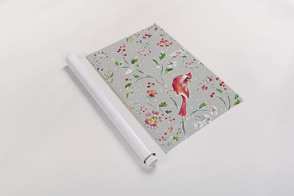 Holiday Wings II by Daphne Brissonnet. shown as a rolled paper print. Available as archival giclee rolled canvas, fine art paper, or poster print. SKU 36738i.