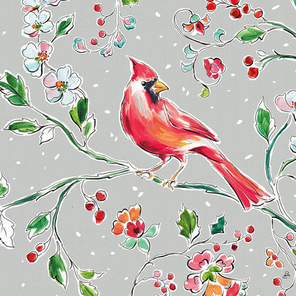 Holiday Wings IV by Daphne Brissonnet. SKU 36740a. Archival Giclee Fine art print for wall decor.