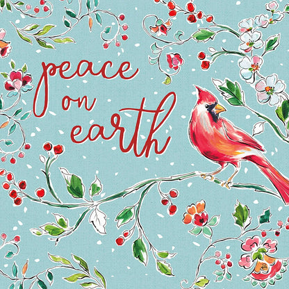 Holiday Wings VI Blue by Daphne Brissonnet. SKU 36752a. Archival Giclee Fine art print for wall decor.