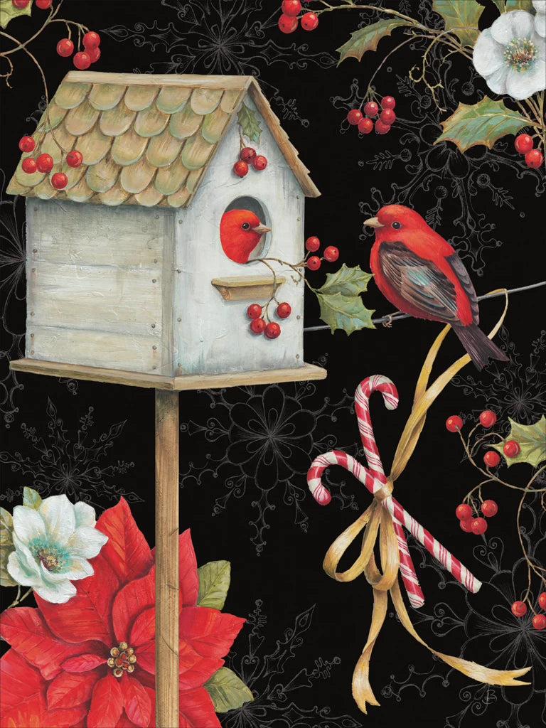 Holiday Wings VI Dark by Daphne Brissonnet
