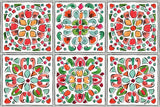 Holiday Wings X by Daphne Brissonnet. SKU 36746i. Archival Giclee Fine art print for wall decor.