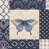 Indigo Nature I by Daphne Brissonnet. SKU 11860a. Archival Giclee Fine art print for wall decor.
