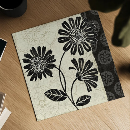 Influence II by Daphne Brissonnet. Shown as a detailed flat fine art print, highlighting archival giclee quality. Available as an archival giclee rolled canvas, fine art paper, or poster print. SKU 6567a.