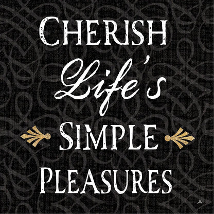 Inspirational Collage II on Black by Daphne Brissonnet. SKU 28605a. Archival Giclee Fine art print for wall decor.