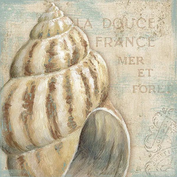 La Plage I by Daphne Brissonnet. SKU 1681a. Archival Giclee Fine art print for wall decor.