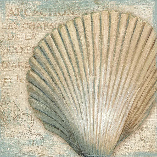 La Plage IV by Daphne Brissonnet. SKU 1684a. Archival Giclee Fine art print for wall decor.