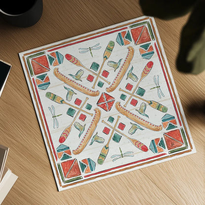 Lake Moments VIII by Daphne Brissonnet. Shown as a detailed flat fine art print, highlighting archival giclee quality. Available as an archival giclee rolled canvas, fine art paper, or poster print. SKU 38935a.