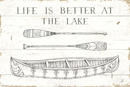 Lake Sketches II by Daphne Brissonnet. SKU 54080i. Archival Giclee Fine art print for wall decor.