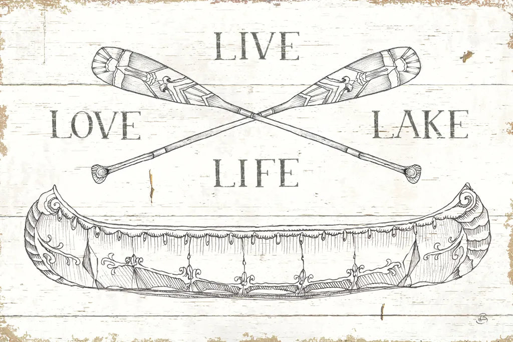 Lake Sketches III by Daphne Brissonnet. SKU 54081i. Archival Giclee Fine art print for wall decor.