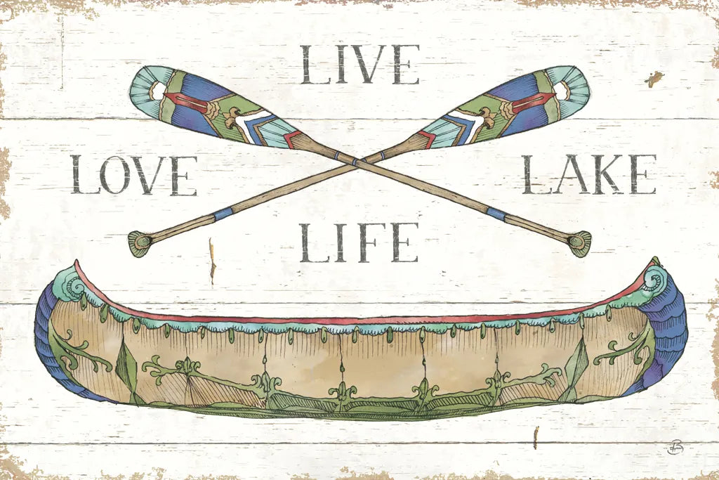 Lake Sketches III Color by Daphne Brissonnet. SKU 56855i. Archival Giclee Fine art print for wall decor.