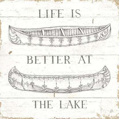 Lake Sketches V by Daphne Brissonnet. SKU 54083a. Archival Giclee Fine art print for wall decor.