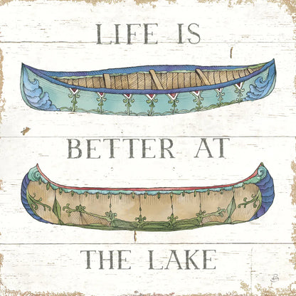 Lake Sketches V Color by Daphne Brissonnet. SKU 56857a. Archival Giclee Fine art print for wall decor.