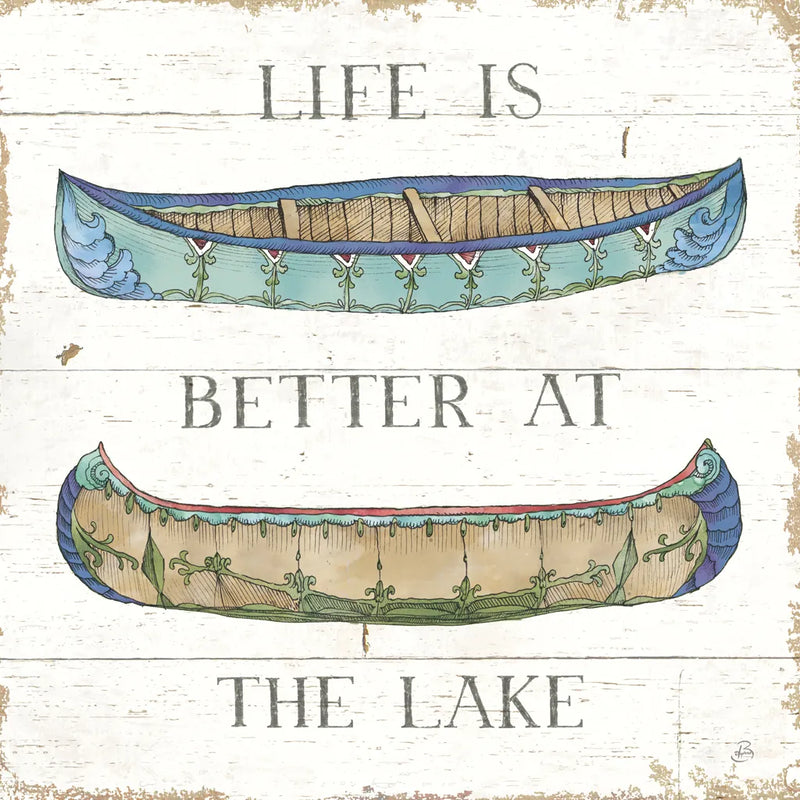 Lake Sketches V Color by Daphne Brissonnet. SKU 56857a. Archival Giclee Fine art print for wall decor.