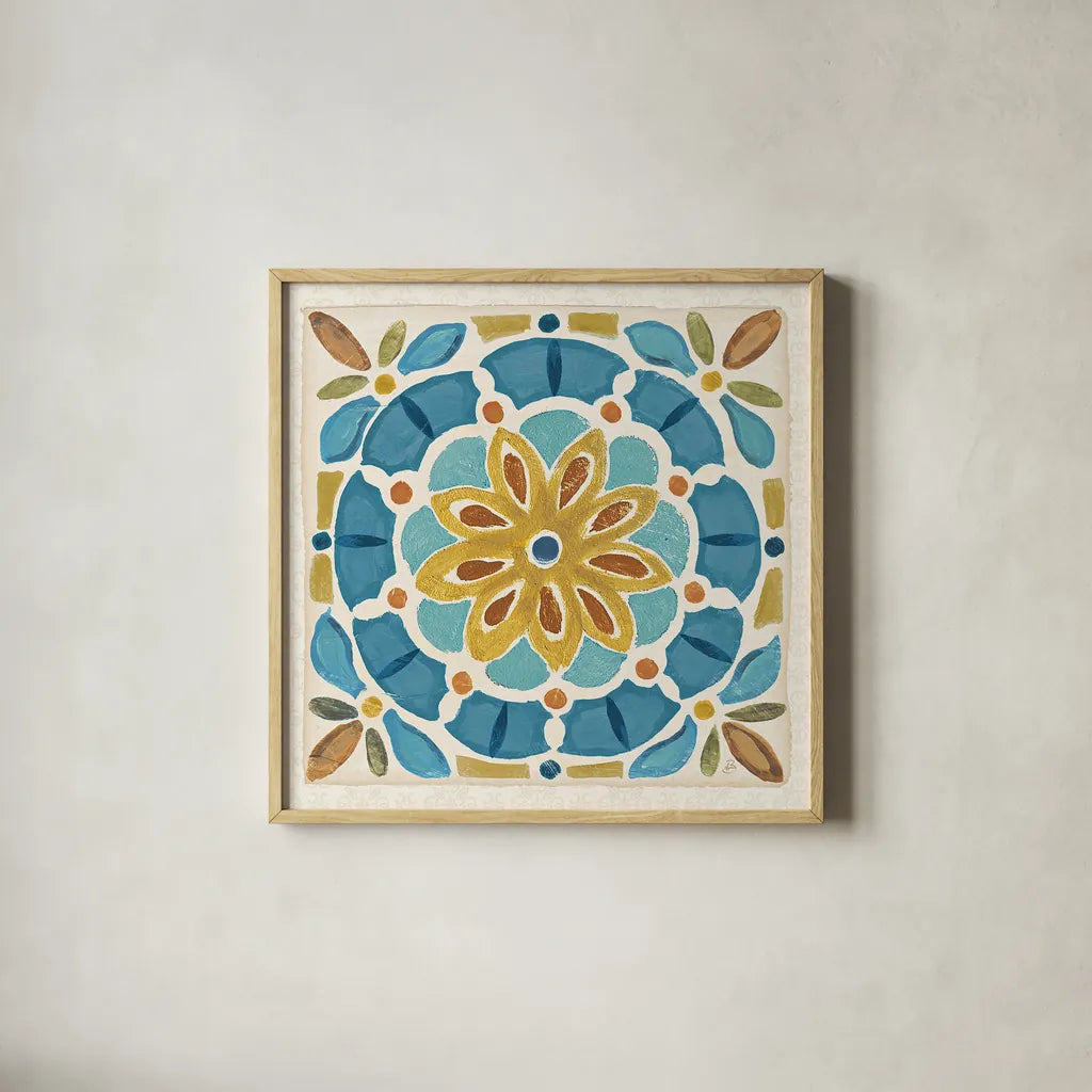 Love Tales IX by Daphne Brissonnet. Shown in a natural wood glass frame for a timeless modern aesthetic. Available as an archival giclee rolled canvas, fine art paper, or poster print. SKU 30255a.