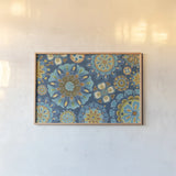 Love Tales XVII by Daphne Brissonnet. shown as a paper print in a natural frame. Available as a archival giclee rolled canvas, fine art paper, or poster print. SKU 30263i.