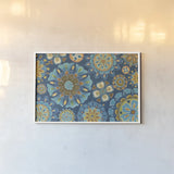 Love Tales XVII by Daphne Brissonnet. shown as a paper print in a white frame. Available as a archival giclee rolled canvas, fine art paper, or poster print. SKU 30263i.