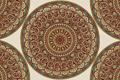 Mandala Road I by Daphne Brissonnet. SKU 24918i. Archival Giclee Fine art print for wall decor.