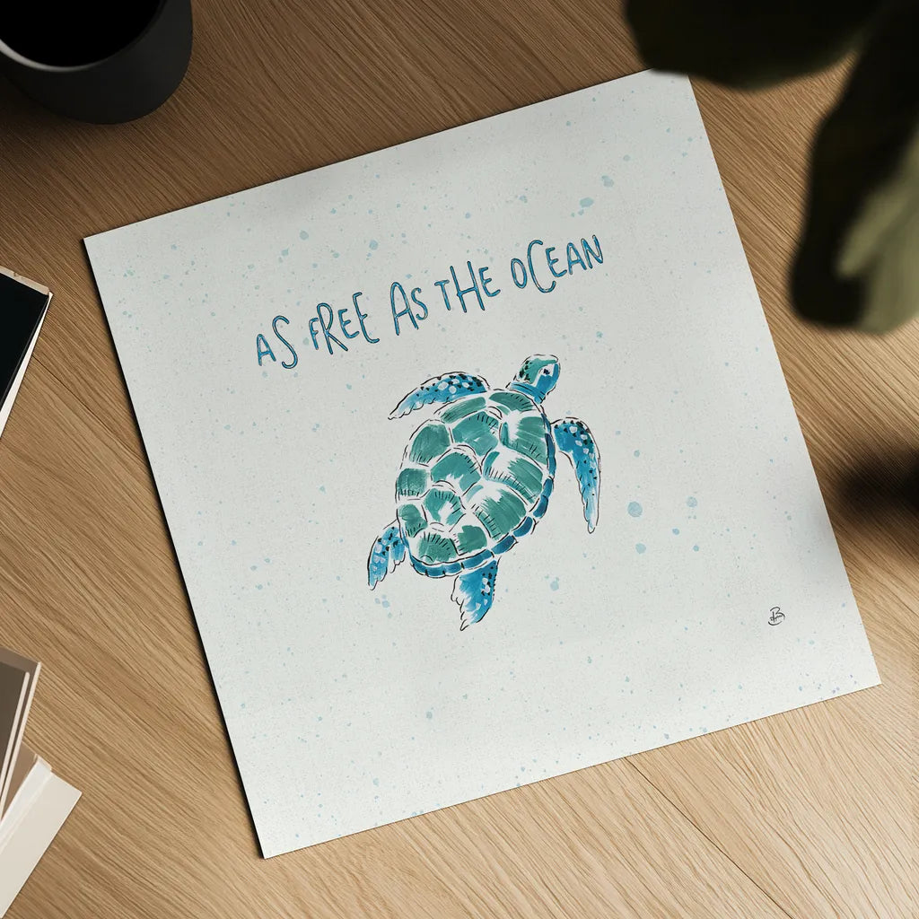 Maritime III by Daphne Brissonnet. Shown as a detailed flat fine art print, highlighting archival giclee quality. Available as an archival giclee rolled canvas, fine art paper, or poster print. SKU 35201a.