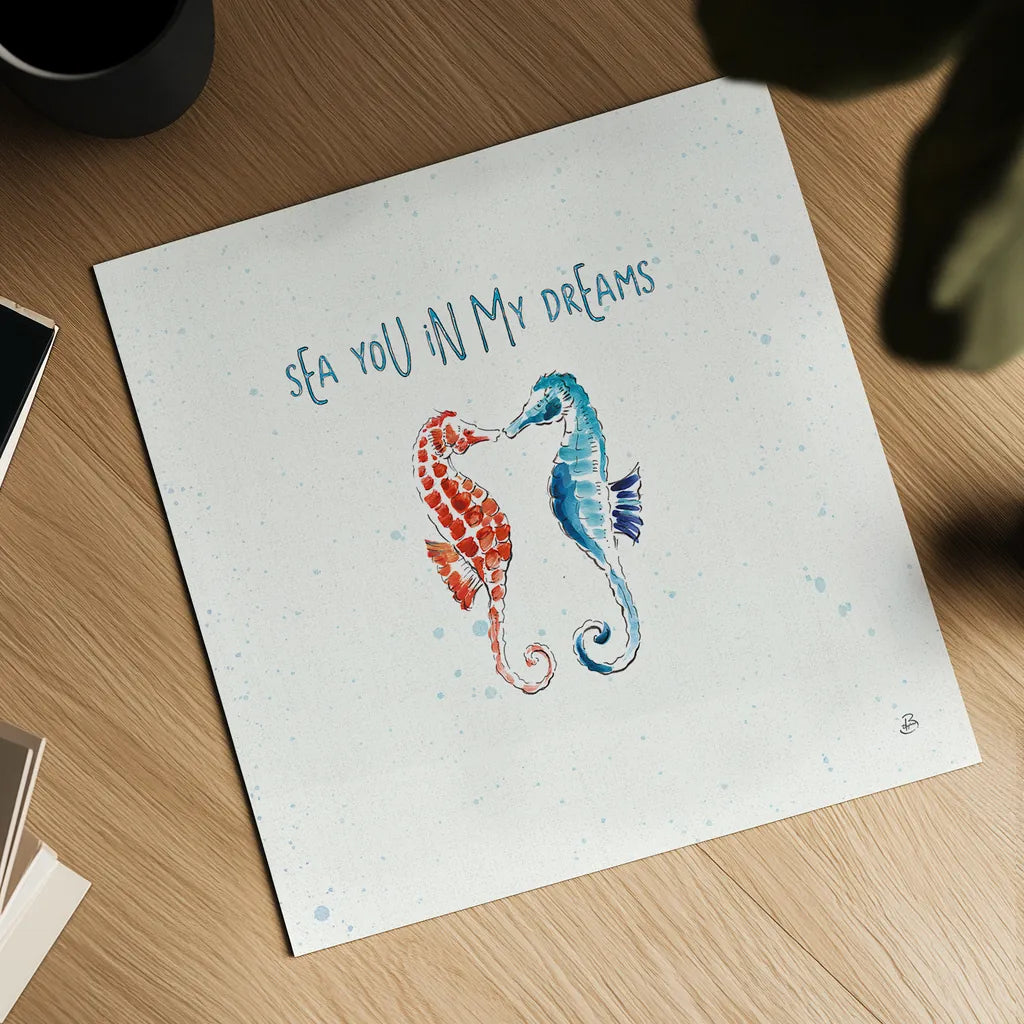 Maritime IV by Daphne Brissonnet. Shown as a detailed flat fine art print, highlighting archival giclee quality. Available as an archival giclee rolled canvas, fine art paper, or poster print. SKU 35202a.