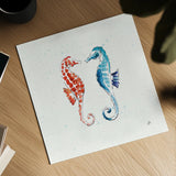 Maritime IX by Daphne Brissonnet. Shown as a detailed flat fine art print, highlighting archival giclee quality. Available as an archival giclee rolled canvas, fine art paper, or poster print. SKU 35207a.