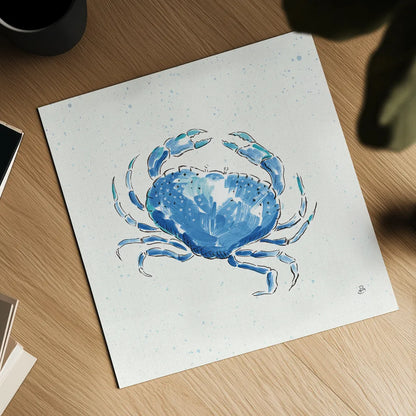 Maritime X by Daphne Brissonnet. Shown as a detailed flat fine art print, highlighting archival giclee quality. Available as an archival giclee rolled canvas, fine art paper, or poster print. SKU 35208a.