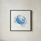 Maritime X by Daphne Brissonnet. Shown in a sleek black glass frame for a contemporary gallery look. Available as an archival giclee rolled canvas, fine art paper, or poster print. SKU 35208a.