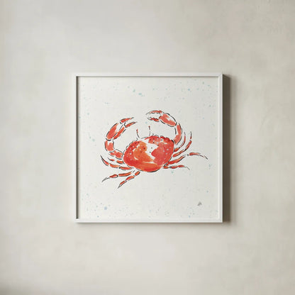 Maritime XI by Daphne Brissonnet. Shown in a crisp white glass frame for a clean and minimalist style. Available as an archival giclee rolled canvas, fine art paper, or poster print. SKU 35209a.