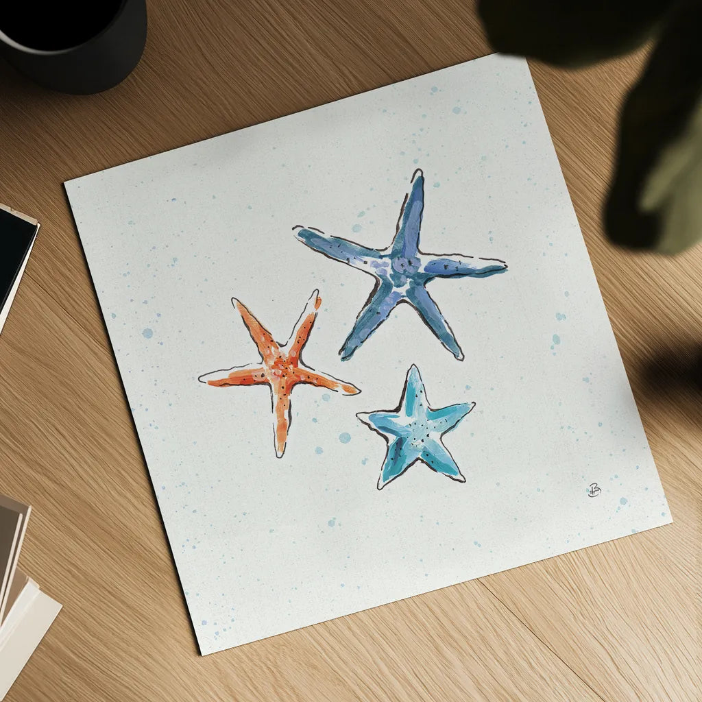 Maritime XII by Daphne Brissonnet. Shown as a detailed flat fine art print, highlighting archival giclee quality. Available as an archival giclee rolled canvas, fine art paper, or poster print. SKU 35210a.