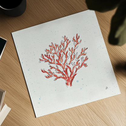 Maritime XIII by Daphne Brissonnet. Shown as a detailed flat fine art print, highlighting archival giclee quality. Available as an archival giclee rolled canvas, fine art paper, or poster print. SKU 35211a.