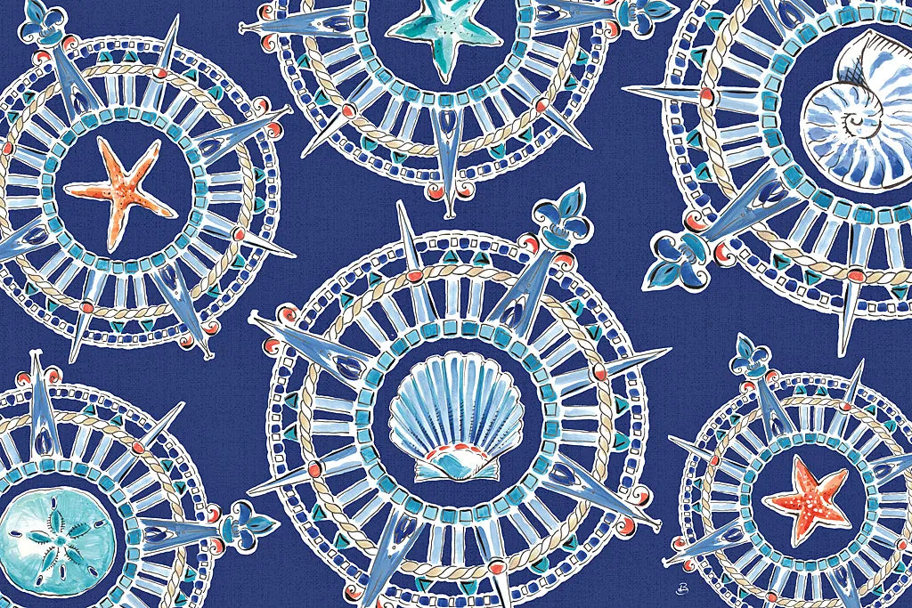 Maritime XIV by Daphne Brissonnet. SKU 35212i. Archival Giclee Fine art print for wall decor.