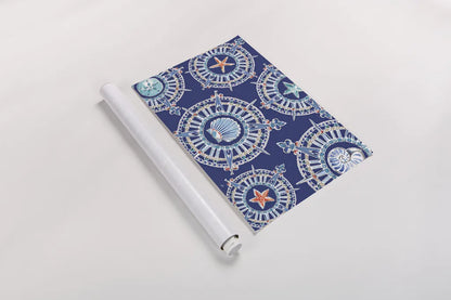 Maritime XIV by Daphne Brissonnet. shown as a rolled paper print. Available as archival giclee rolled canvas, fine art paper, or poster print. SKU 35212i.