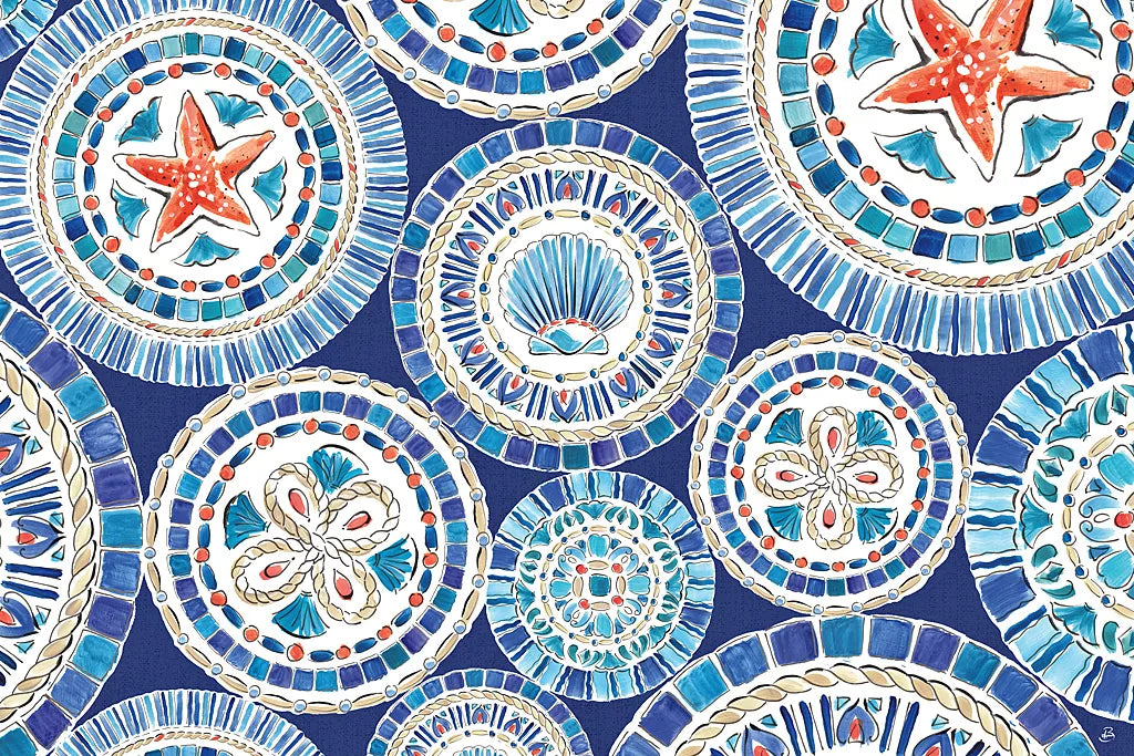 Maritime XV by Daphne Brissonnet. SKU 35213i. Archival Giclee Fine art print for wall decor.