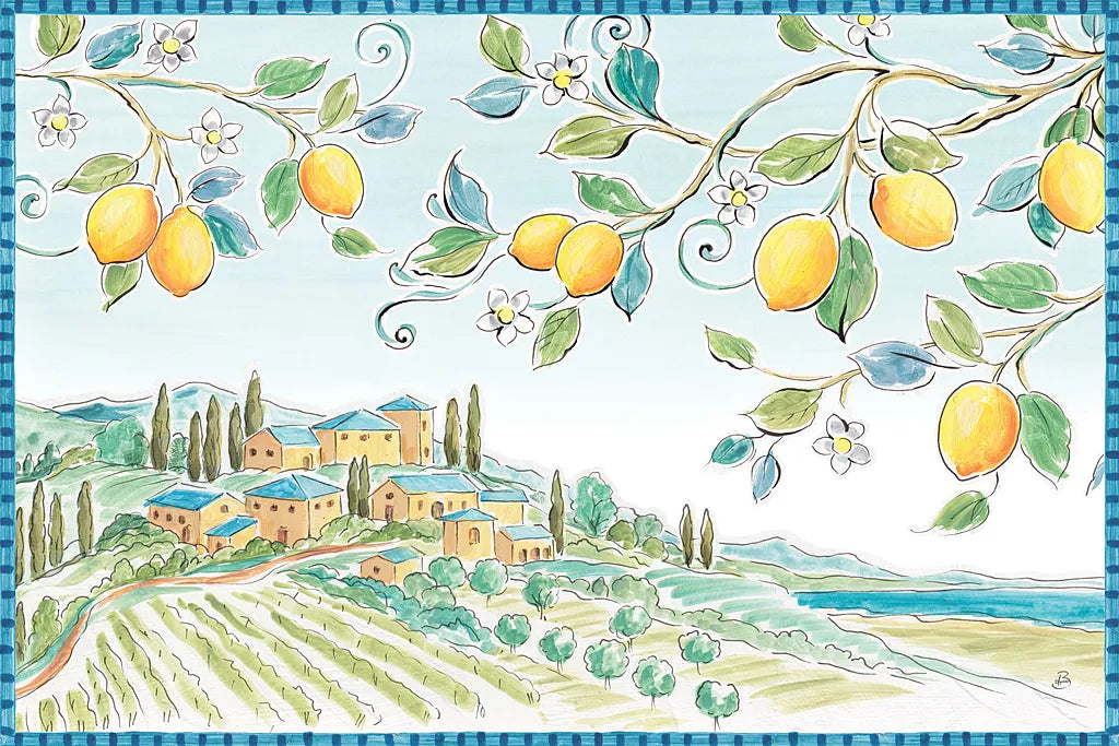 Mediterranean Breeze I by Daphne Brissonnet. SKU 45717i. Archival Giclee Fine art print for wall decor.