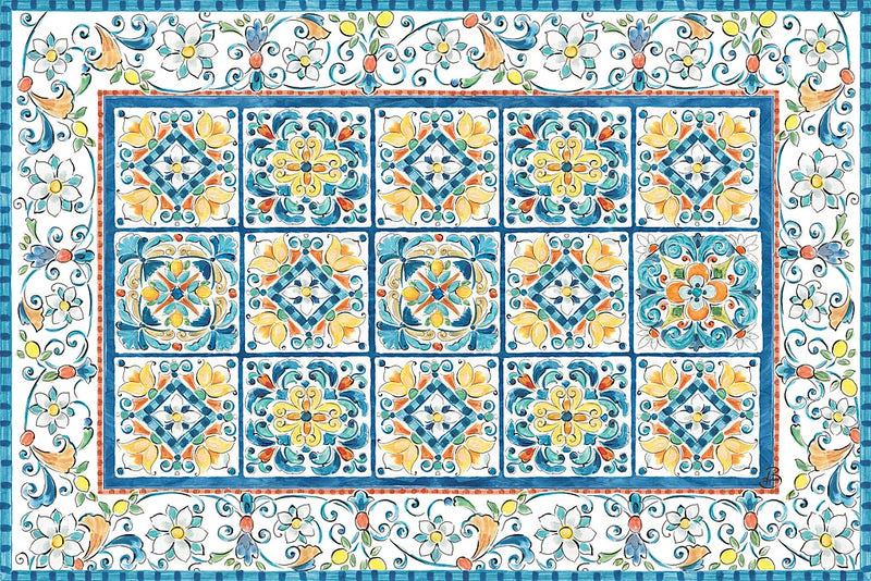 Mediterranean Breeze II by Daphne Brissonnet. SKU 45718i. Archival Giclee Fine art print for wall decor.