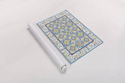 Mediterranean Breeze II by Daphne Brissonnet. shown as a rolled paper print. Available as archival giclee rolled canvas, fine art paper, or poster print. SKU 45718i.