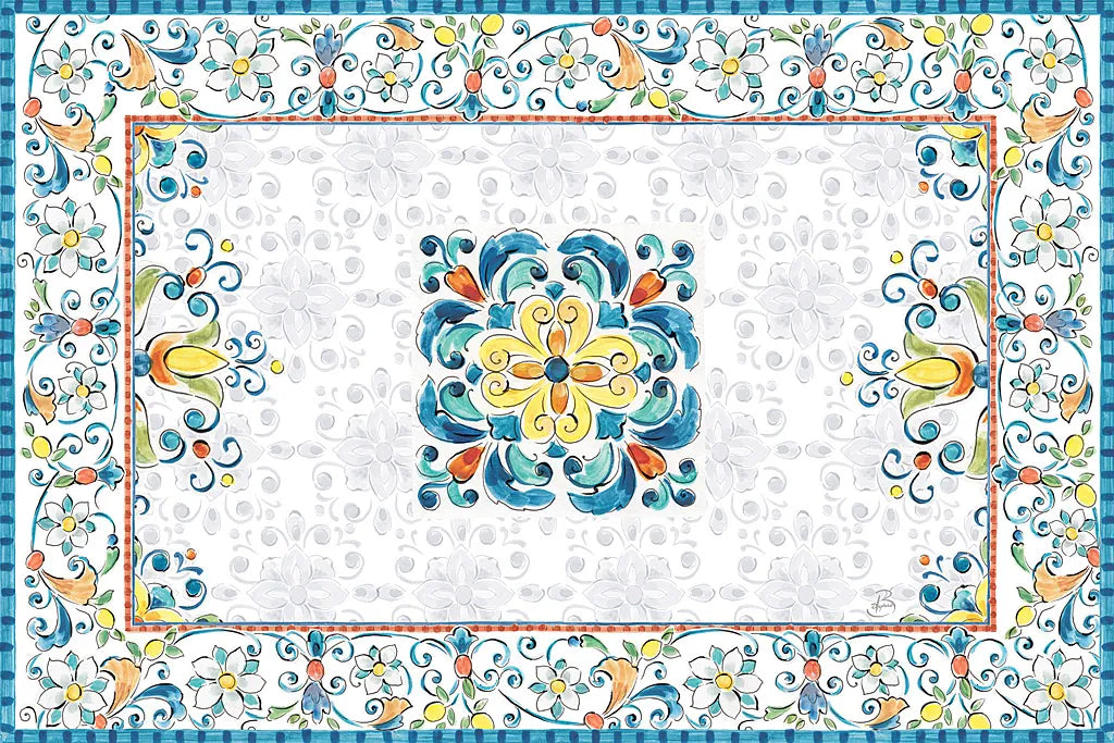 Mediterranean Breeze III by Daphne Brissonnet. SKU 45719i. Archival Giclee Fine art print for wall decor.