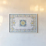 Mediterranean Breeze III by Daphne Brissonnet. shown as a paper print in a white frame. Available as a archival giclee rolled canvas, fine art paper, or poster print. SKU 45719i.