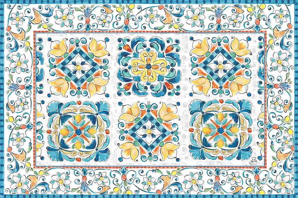 Mediterranean Breeze IV by Daphne Brissonnet. SKU 45720i. Archival Giclee Fine art print for wall decor.