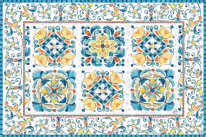 Mediterranean Breeze IV by Daphne Brissonnet. SKU 45720i. Archival Giclee Fine art print for wall decor.