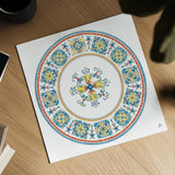 Mediterranean Breeze V by Daphne Brissonnet. Shown as a detailed flat fine art print, highlighting archival giclee quality. Available as an archival giclee rolled canvas, fine art paper, or poster print. SKU 45721a.