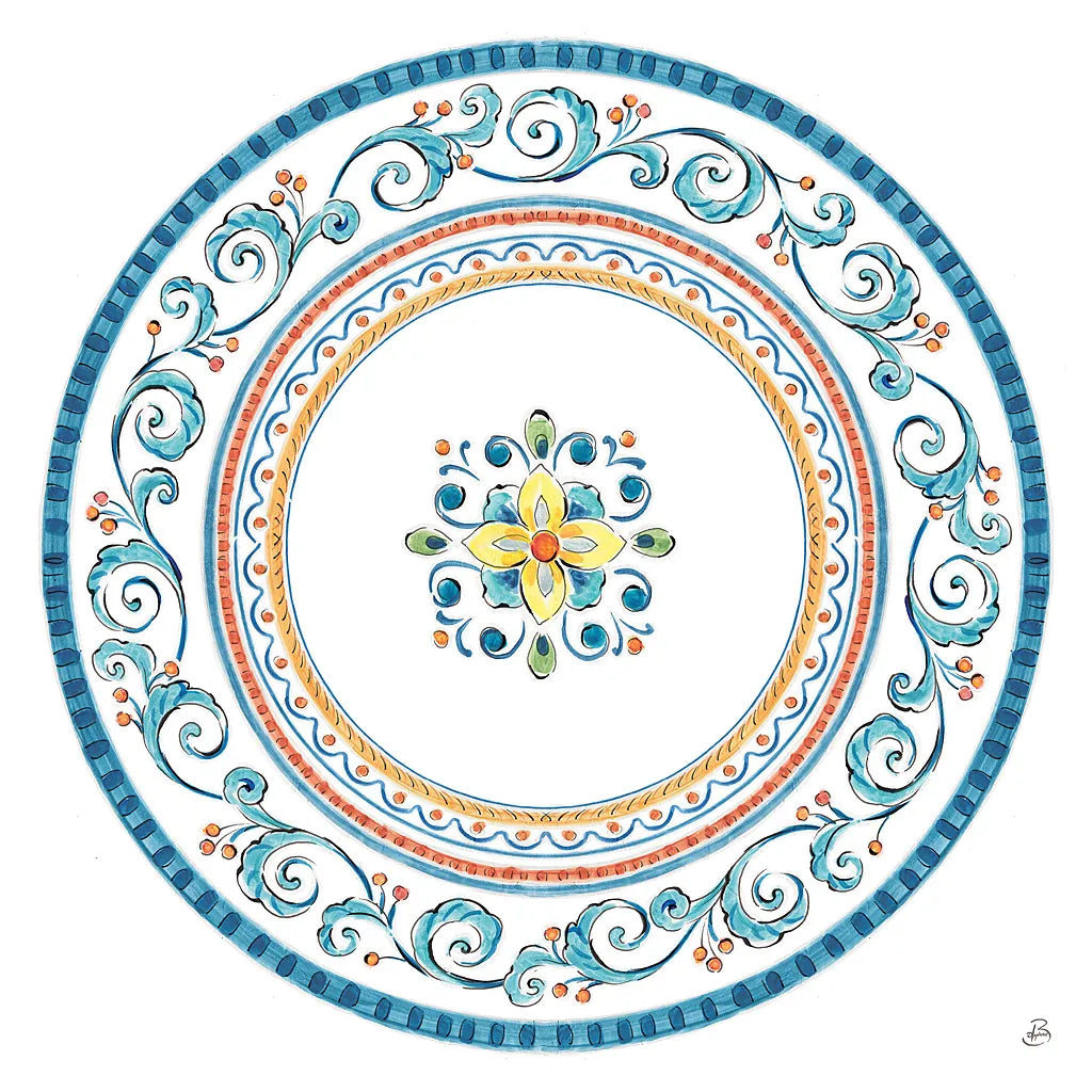 Mediterranean Breeze VII by Daphne Brissonnet. SKU 45723a. Archival Giclee Fine art print for wall decor.