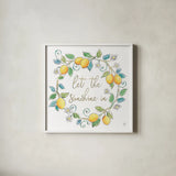 Mediterranean Breeze XII by Daphne Brissonnet. Shown in a crisp white glass frame for a clean and minimalist style. Available as an archival giclee rolled canvas, fine art paper, or poster print. SKU 47055a.