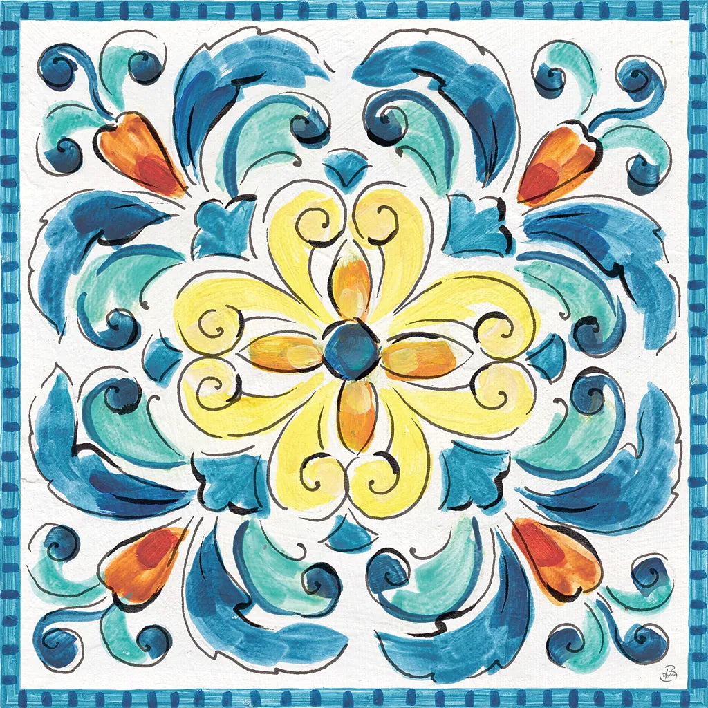 Mediterranean Breeze XIX by Daphne Brissonnet. SKU 47062a. Archival Giclee Fine art print for wall decor.